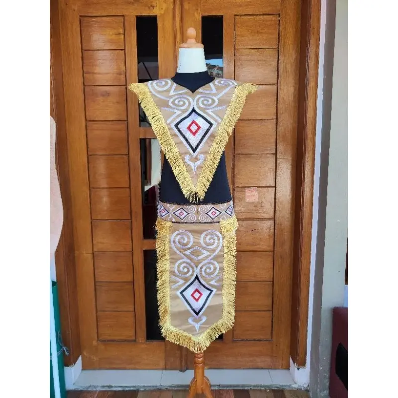 renda bordir aksesoris adat papua