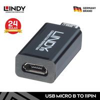 Gambar LINDY 41570 Konektor Micro USB 5 Pin to Micro B 11 Pin Adapter - Warna dari LINDY INDONESIA Kota Administrasi Jakarta Barat 3 Tokopedia