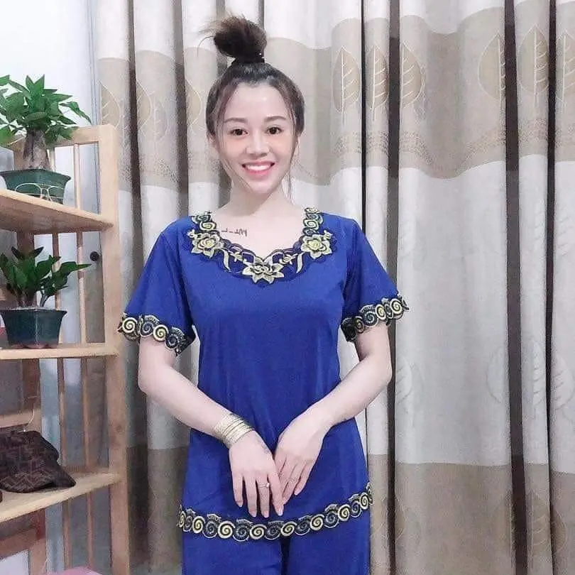 Đồ bộ mặc nhà thun lạnh tay ngắn quần dài