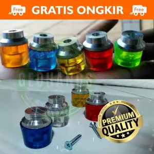 kaki karet sangkar kandang burung topi metal aluminium isi 3 dan 4