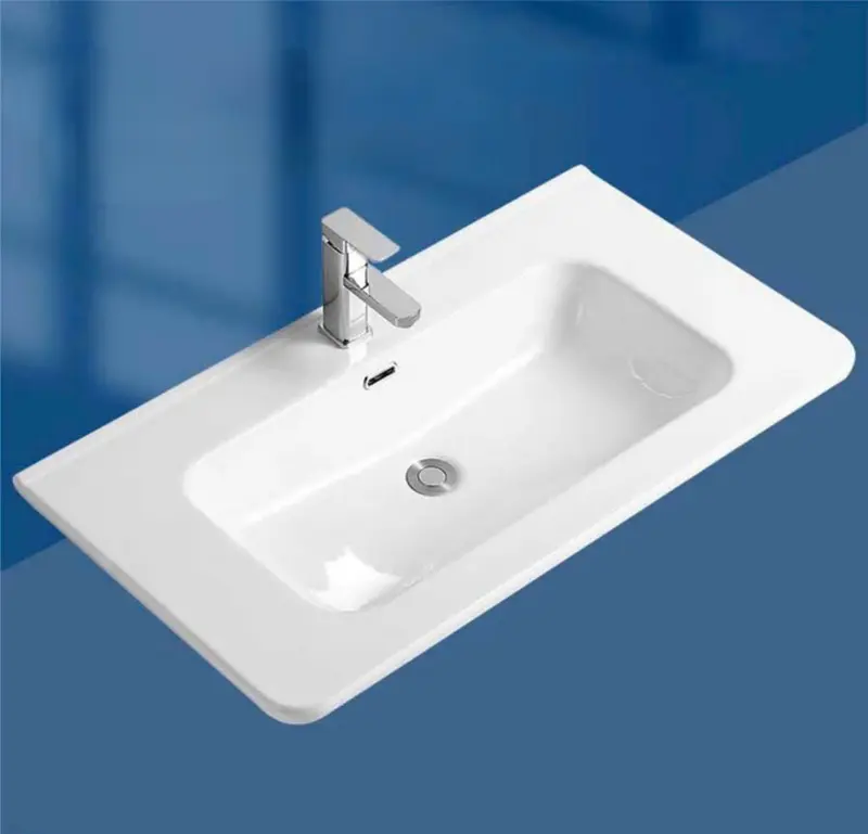 L.Hệ Freeship Mặt lavabo sứ Yamato nhiều kích thước men sứ Aqua phủ Ceramic kháng khuẩn - Bảo hành 10 năm 2