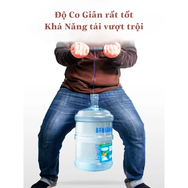 Cước Câu Cá Thanh Diện của ChuangWei Try&V , Chuyên dùng làm trục thẻo , chống mài mòn , chống xoắn , chống đứt ngang 3