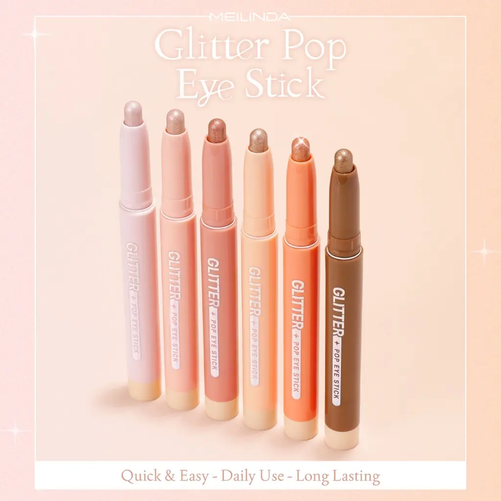 MEILINDA Glitter Pop Eye Stick | Eyeshadow Stick MC3117 | Shimmer