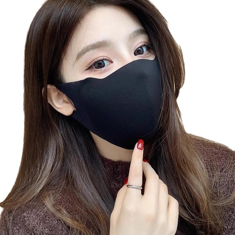 Product Introduction of 1 Pc Warm Windproof Mask Winter Women Men Solid Color Outdoor Adjustable Face Mask Sunscreen Cycling Running Mask Fashion Accessories 35