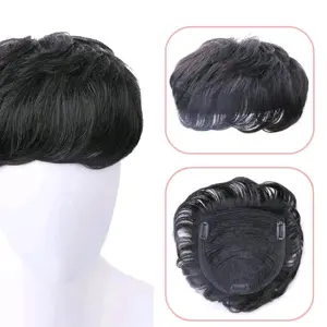 TOUPE PENUTUP RAMBUT BOTAK PRIA Wig PRIA BOTAK - Wig Penutup Kepala Botak Pria - Rambut Palsu Pria Pendek