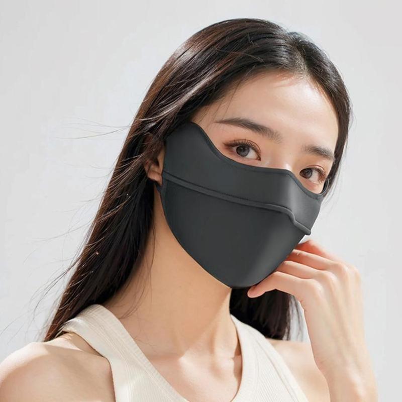 Product Introduction of Outdoor Cycling Ice Silk Mask Anti-UV Sun Protection Mask Adjustable Breathable Sport Mask For Outdoor Cycling 29