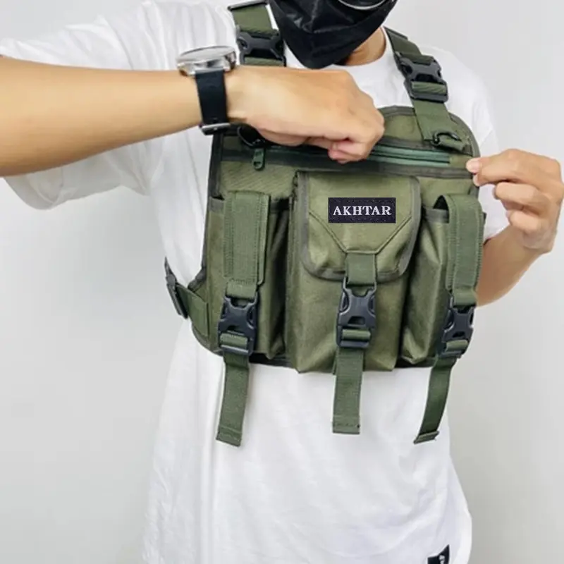 TAS DADA ROMPI TACTICAL ARMY HITAM POLICE ORIGINAL NR-59 TERBARU 5
