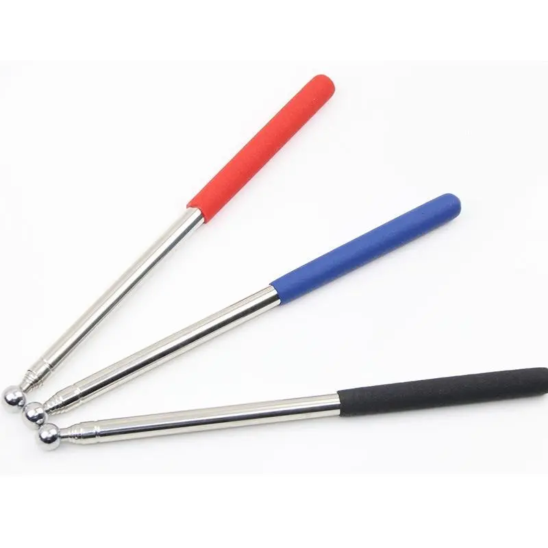 Que chỉ bảng inox cao cấp cho giáo viên, thước chỉ bảng dài 1m có thể thu gọn, giáo cụ dạy học tiếng anh cho giáo viên 2