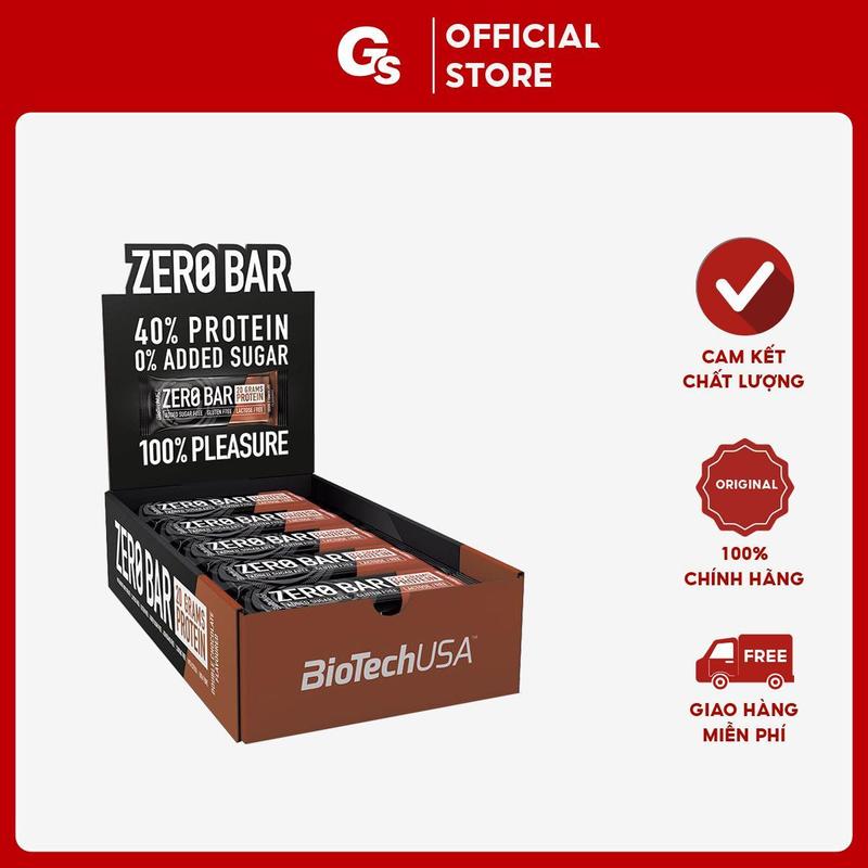 Bánh Protein Bar, 20g Protein, 20 cái/ hộp - GYMSTORE