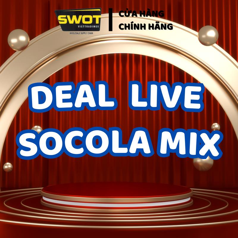 DEAL ĐỘC QUYỀN LIVESTREAM: Thanh Socola Nhân Dừa Mounds / Almond Joy và Socola R Pháp ABTEY 220g nhiều vị, Sô Cô La R Pháp thơm ngọn đậm vị, Chocolate Vani ăn cuốn Snack Food - SWOT