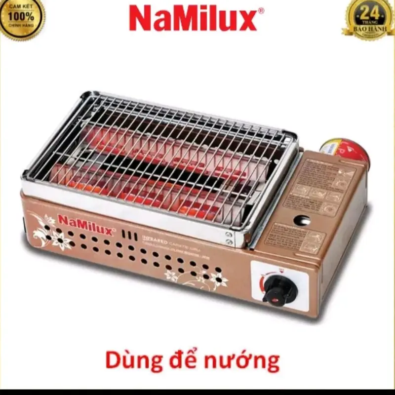 Bếp nướng hồng ngoại Namilux ,hàng chính hãng,sử dụng lon ga mini Namilux 1