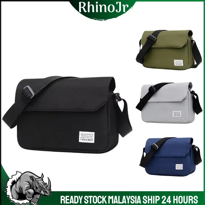 Bag Lelaki Sling Bags Sandang Waterproof Slim Beg Ootd Lelak