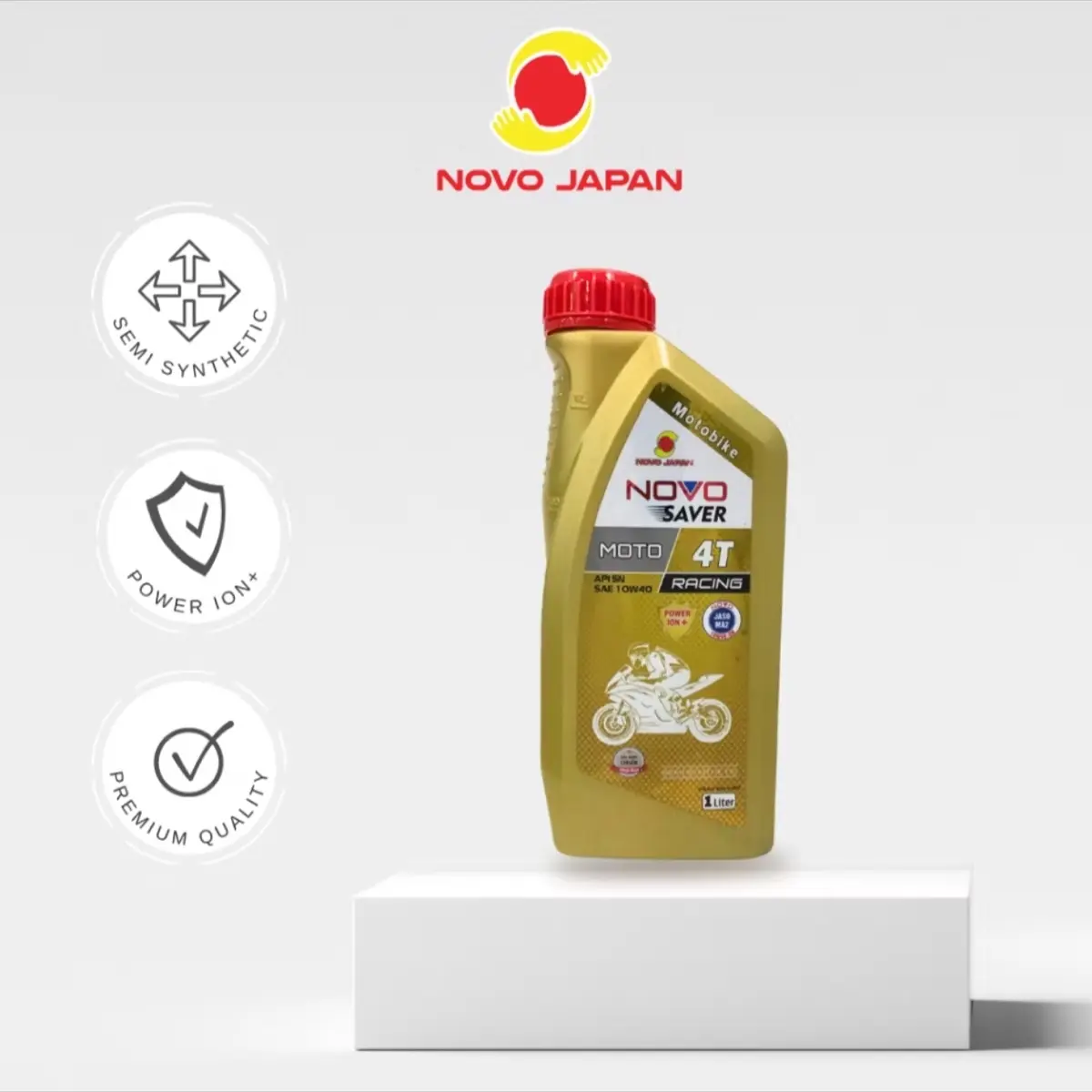 Nhớt Xe Máy NOVO SAVER SN 10W40 1L