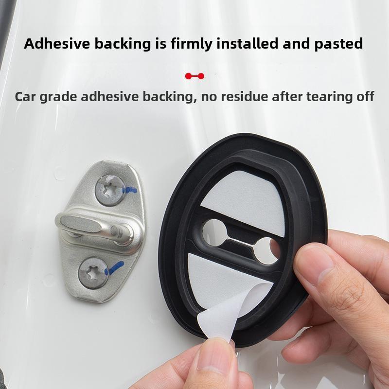 Product Introduction of Car door lock buckle protection pad suitable for Hyundai Mingtu Yuedong Yuenarina Lingdong Elantra shock-absorbing cushion pad car protective equipment 3