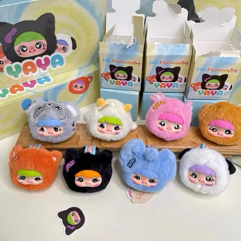 Blindbox YAYA Mini Ver 1 động vật đáng Yêu Làm Móc Khoá Đồ Chơi Hot Trend - Box Mù Chính Hãng ( 1 box lẻ giao ngẫu nhiên)