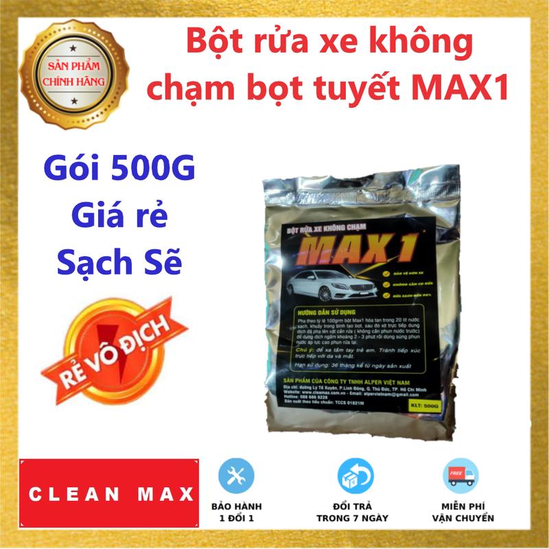  Bột rửa xe không chạm 500G MAX1 WASHMAX Autocare 
