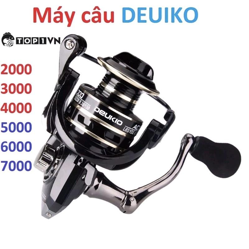 (Chính hãng) Máy Câu cá DEUKIO AC size 2000-7000 Fishing Đi Câu Tay Quay Bắt Cá