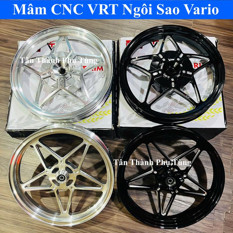Mâm CNC VTR ngôi sao Click, Vario phụ tùng