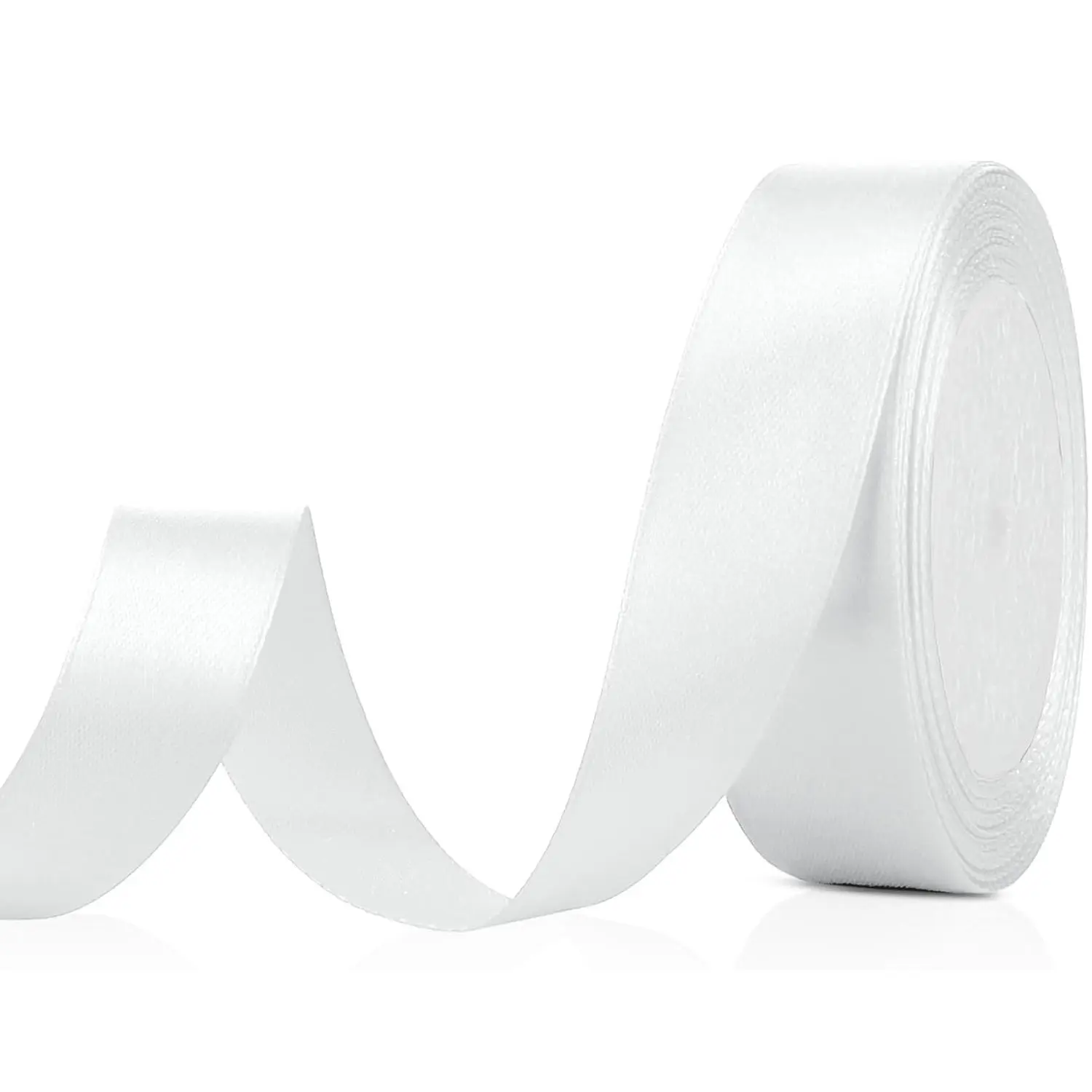 22m Solid Color Satin Ribbon (1 Roll), Gift Wrapping Ribbon, Wedding Party Decorative Ribbon, Birthday Party Decorative Ribbon, Gift Wrapping Supplies, Party Supplies