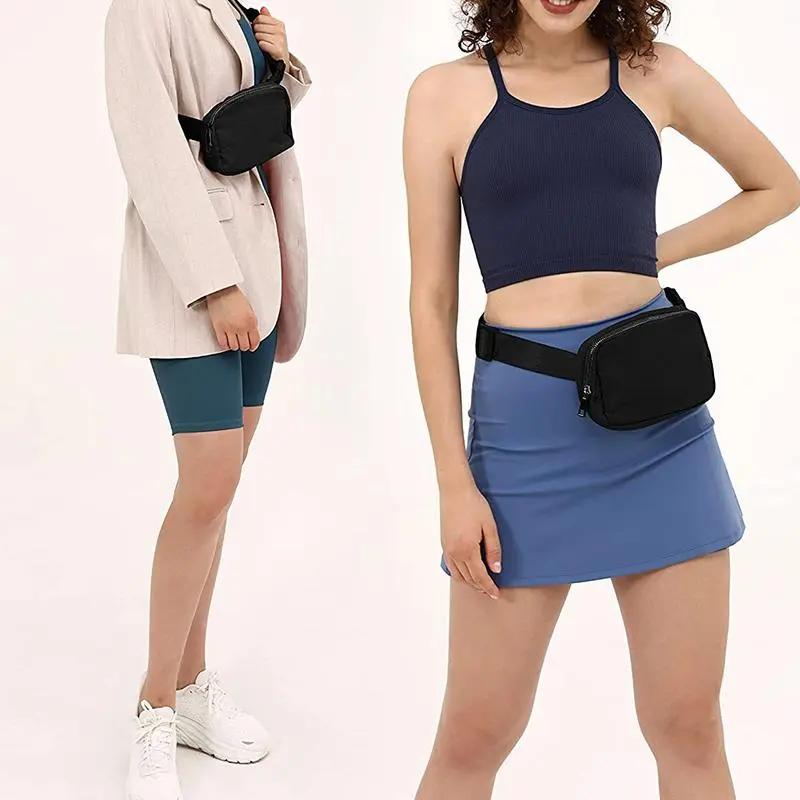 Multifunctional Messenger Waist Bag Outdoor Gym Bag Waterproof Running Casual Waist Bag