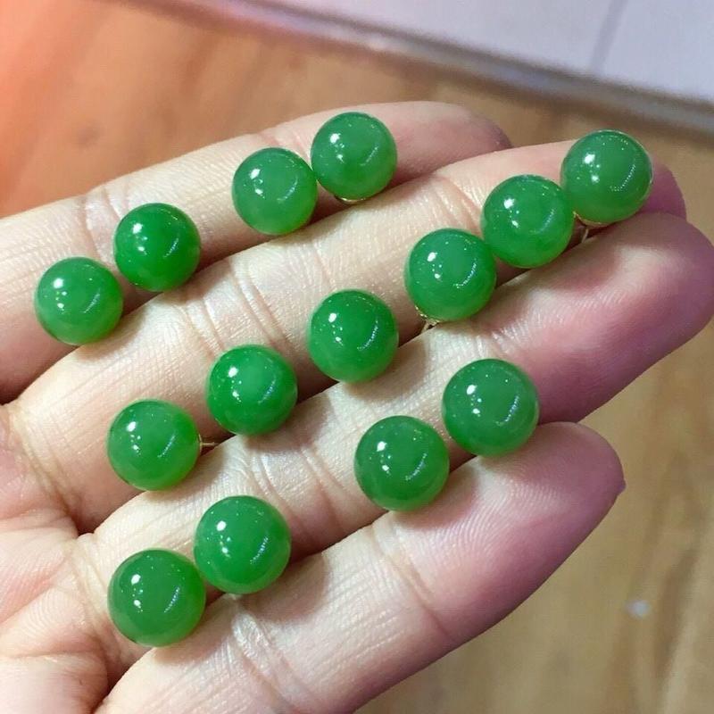 Product Introduction of Bông Tai Đinh tán Jasper, Tự Nhiên Nguyên Chất, Màu Xanh Rau Spinach Và Ngọc Bích Hòa Điền, Thích Hợp Cho Bạn Gái, Cùng Một Món Quà, Bông Tai, Quà Tặng Tình Yêu Đường Dài 8