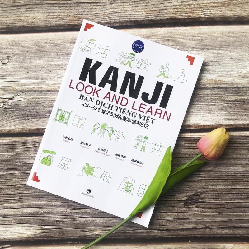 Sách Tiếng Nhật - Kanji Look And Learn - 512 Chữ Kanji Bản Dịch Tiếng Việt (Dành Cho Cấp Độ N5, N4)