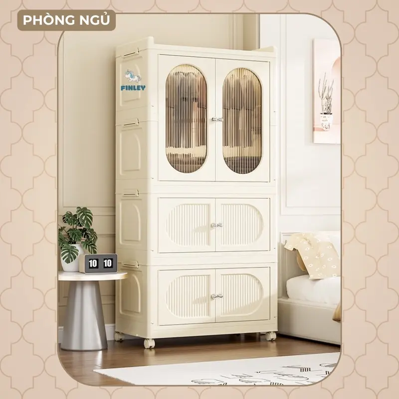 ￼Tủ Treo 4 Tầng Finley Leo (Dòng Gấp Gọn) 5