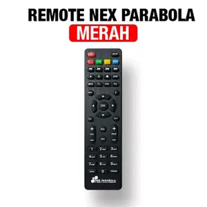 Nex Parabola Remote Original Bawaan Pabrik Merah Untuk Nex Parabola Bukan Kaleng2