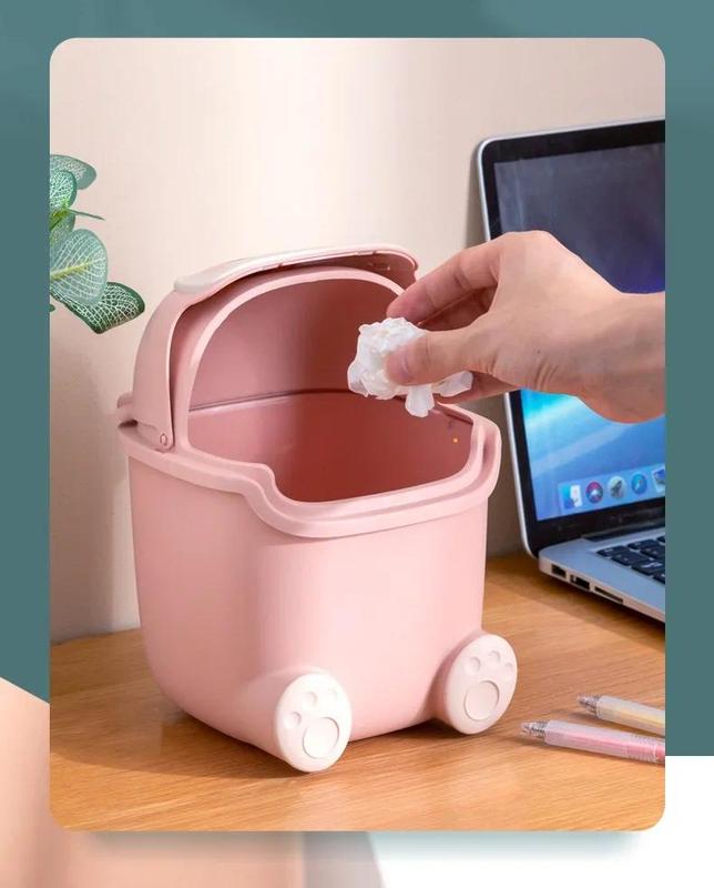Product Introduction of Thùng Rác Để Bàn Quái Vật Hoạt Hình Dễ Thương, Thùng Rác Mini Cho Phòng Ngủ, Văn Phòng, Phòng Học, Đồ Dùng Để Bàn, Dụng Cụ Sắp Xếp Lưu Trữ, Thùng Rác Gia Dụng 5