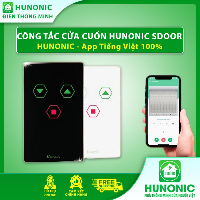 [Hunonic] Công Tắc Cửa Cuốn Hunonic Door S – Phiên Bản Mới 2024 cuac uon thong minh