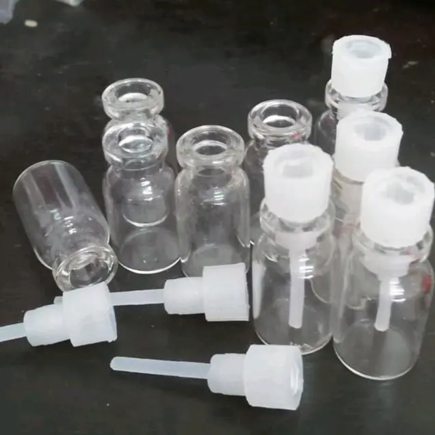 ( PAKET ISI 50 ) BOTOL VIAL 3 ML / BOTOL PENASILIN / BOTOL KECIL / BOTOL MINI / BOTOL VIAL / BOTOL MINYAK WANGI / BOTOL KACA / BOTOL MINI 3