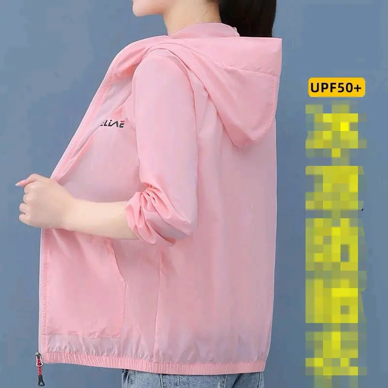Women UPF 50+ UV Protection Jacket Sun Protection Jacket Baju Perempuan UV Selamat