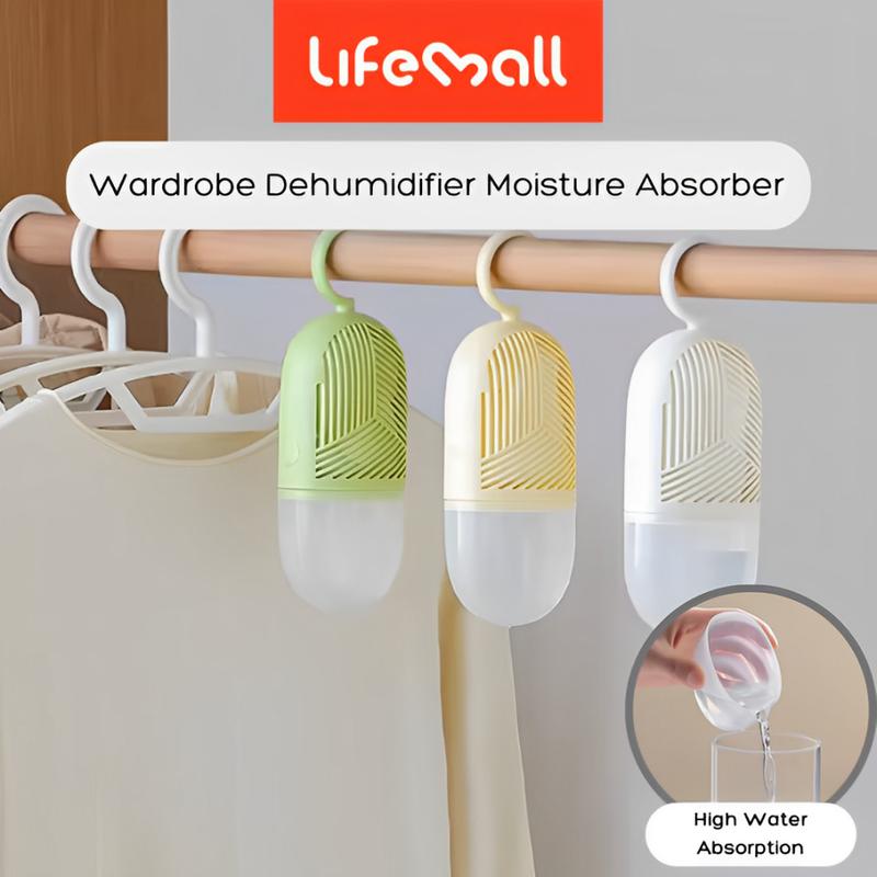 LifeMall - Wardrobe Dehumidifier Moisture Absorber Hanging Capsule ...