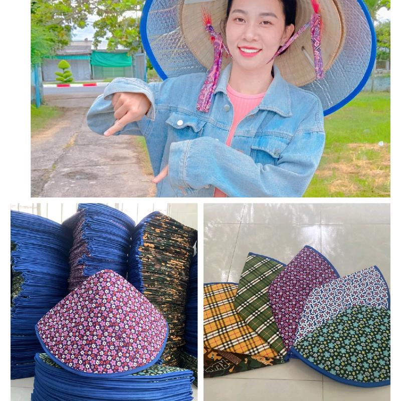 combo 3 nón lá cách nhiệt chống nắng không bao gồm nón lá ,giao hàng ngẫu nhiên.