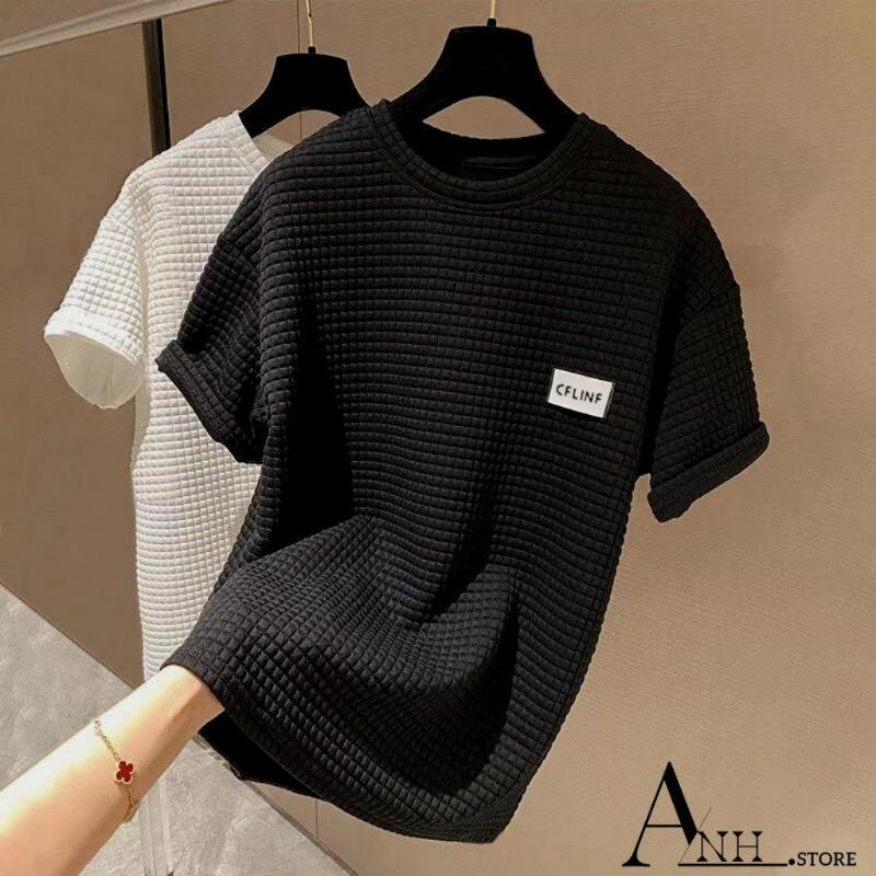 Product Introduction of ÁPhông Cotton Xốp Nam Logo Thời Trang Store NA Menswear Nhung Nâu 15
