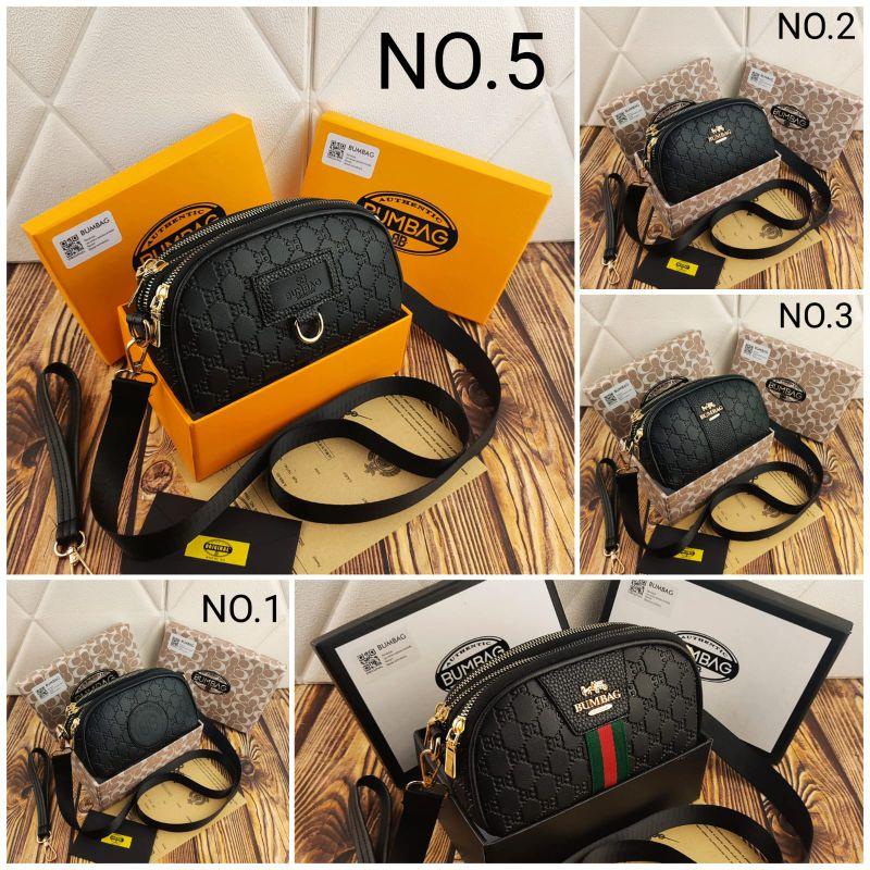 BUMBAG - Tas Selempang Wanita Bapao FREEBOX Semi Premium | Tas Hp Wanita | Tas Selempang MIni - Tas selempang bapau ( FREEBOX ) wanita slingbag bahu crossbody bag hp resleting aesthetic makeup kulit polos kondangan wanita 191546 8