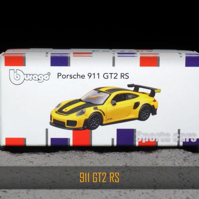 Product Introduction of Bburago 1/64 Porsche 911 GT2 RS Limited Edition Diecast car Car Model Simulation Alloy Diecast Car Children and Boys Collection Decoration Toy Car Gift#peetyeee 7