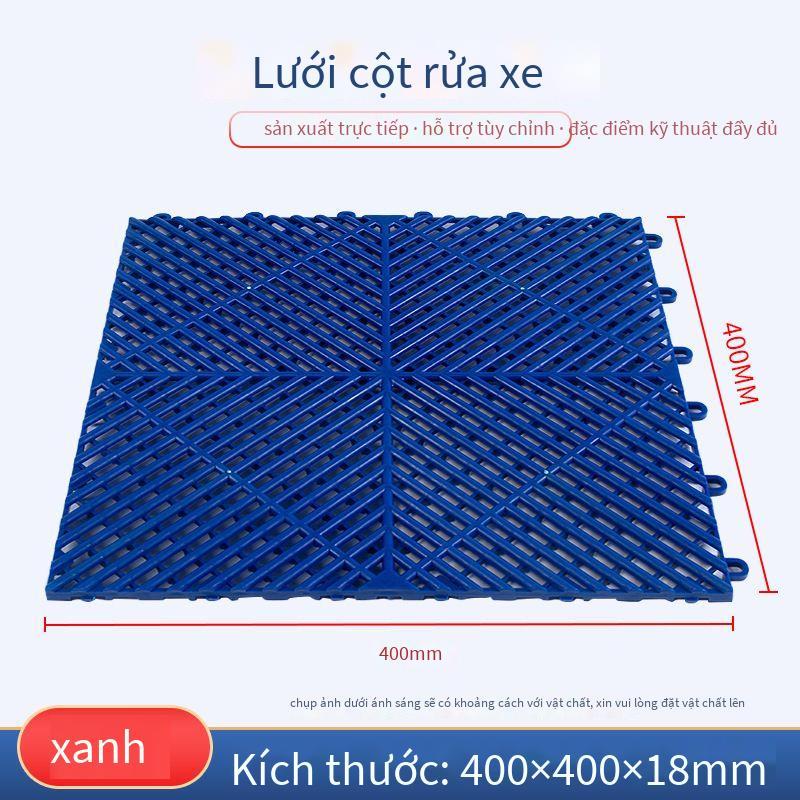 1,8 Cm Rửa Xe Phòng Sàn Lưới Tản Nhiệt Rửa Xe Miễn Phí Đào Rãnh Sàn Cống Nhựa Nối Vách Ngăn 4S Cửa Hàng Lưới Tản Nhiệt Miếng Đệm 6