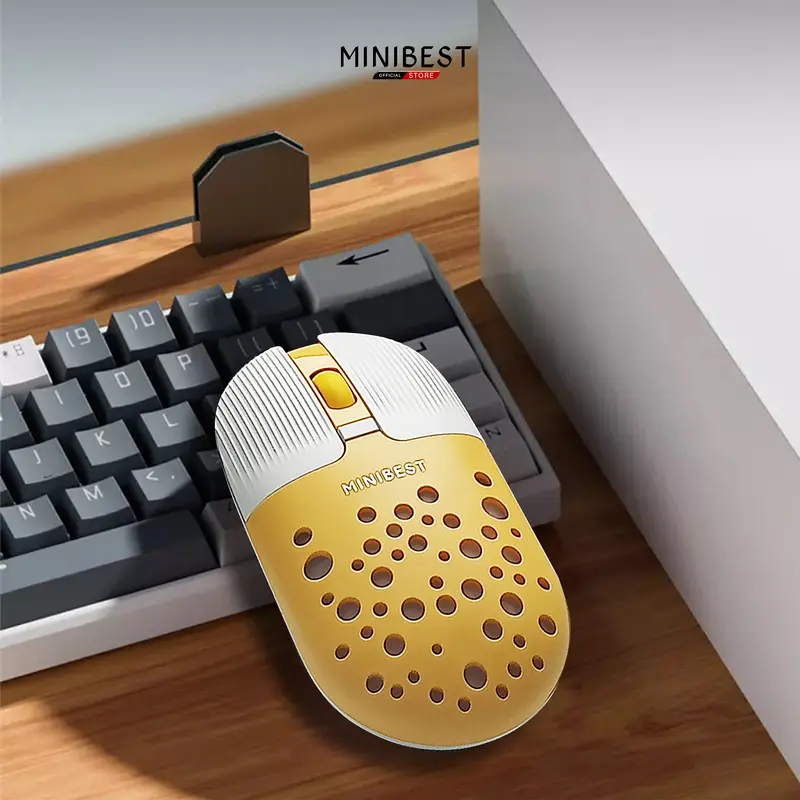 MINIBEST MN B398 Mouse  Wireless Bluetooth dengan Receiver USB untuk PC Laptop 4