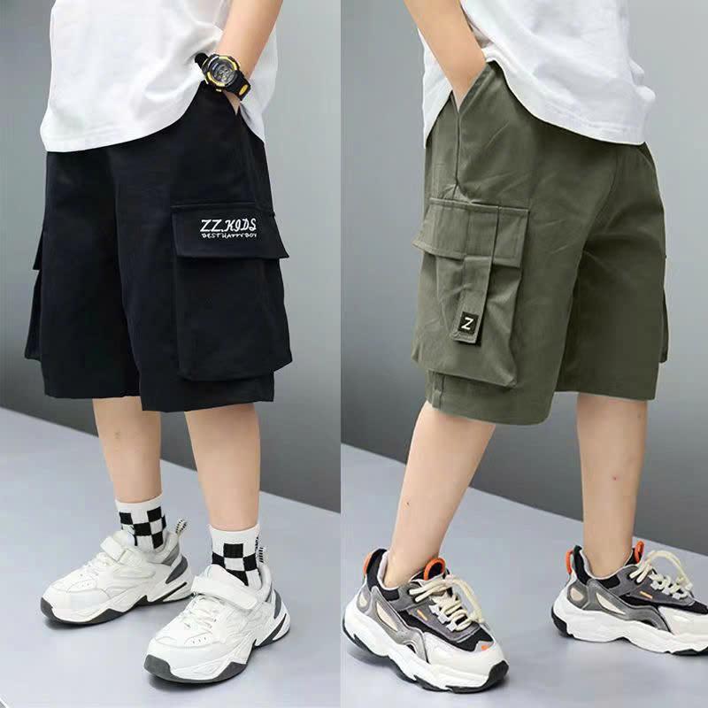 Product Introduction of Quần kaki túi hộp thời trang cho bé trai size nhỡ đại 18-52kg, quần dài kaki bé trai mẫu PMF, quần đi học bé trai, quần bé trai, quần kaki nam 55