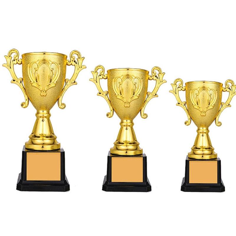Product Introduction of New Awards Trophy Plastic Model Dancing Competition Small Prize Cup Craft Souvenirs Children's Winner Award Trophy Toy Team Sport Competition 10