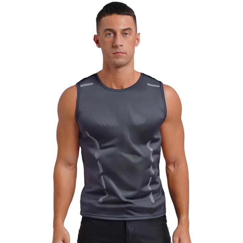 Áo Ba Lỗ Không Tay Cho Nam, Venjoe, Nhanh Khô, Thích Hợp Tập Gym, Thể Hình Cơ Bắp, Áo Ba Lỗ Tập Luyện Luyện Mùa Hè, Áo Vest Thể Thao Tập Thể Dục 4
