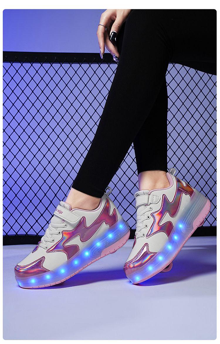 Product Introduction of Giày Trượt Patin, Heelys, Ưu Đãi Đặc Biệt, Giảm Giá Xả Hàng, Thích Hợp Cho Thanh Thiếu Niên, Có Thể Tháo Rời, Mã Bị Hỏng, Sạc, Phát Sáng, Giày Học Sinh, Giày Ròng Rọc, Năm Phát Hành: 2025 20