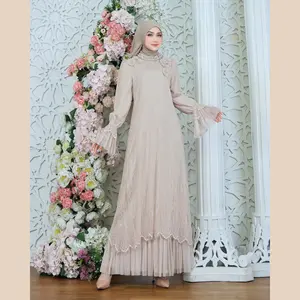 [RAYA Limited Collection] AYRA DRESS EXCLUSIVE SERIES BAHAN CHANTILY LACE + DUO SILK + TILE