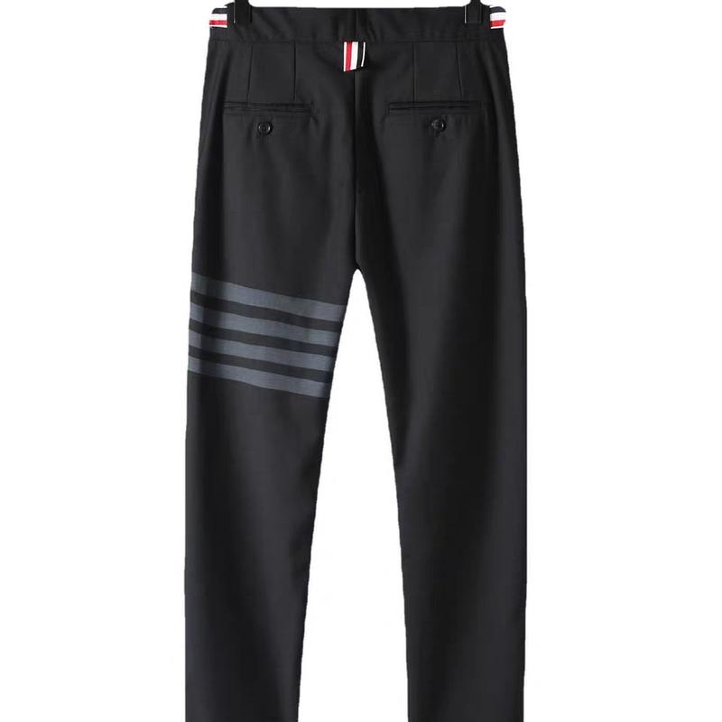 QAT01.Quần âu nam Thom dáng trẻ chất vải tăm lì co giãn tốt - Pants 6