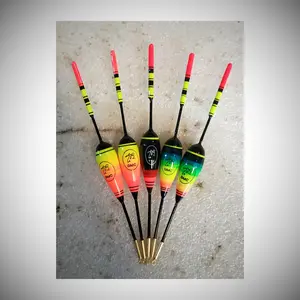 Pelampung pancing / kumbul pancing anti badai non starled panjang 10cm (harga perbiji)