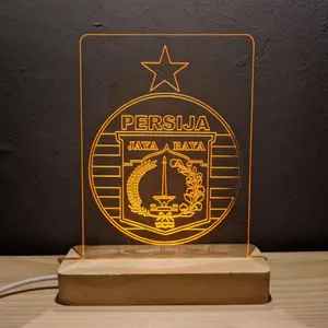 Lampu Hias Lampu Tidur Akrilik LED PERSIJA / Standing Lamp Acrylic LED PERSIB