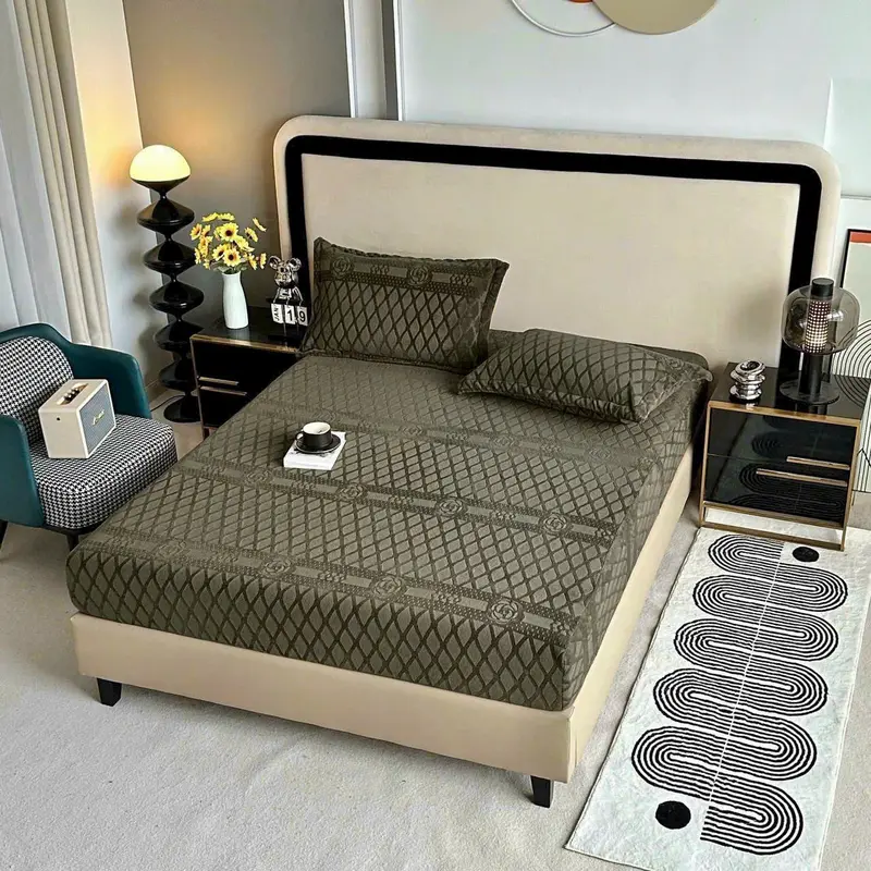 [TẶNG KÈM 2 VỎ GỐI NẰM] Ga Gối COCO Nỉ Nhung Mềm Mịn, Ấm Áp 6