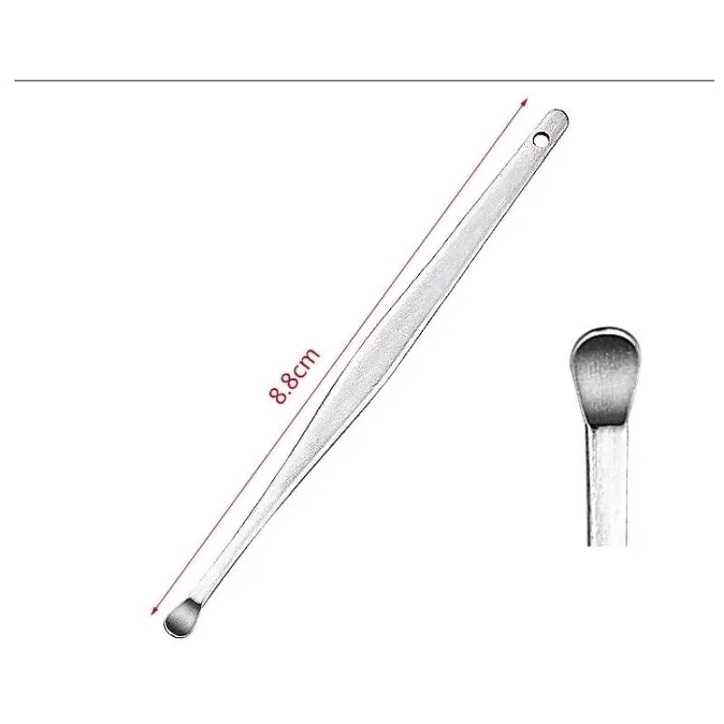 ALAT PEMBERSIH TELINGA / KOREK KUPING 5 IN 1 dan 8 IN 1 / EAR PICK CLEANER STAINLESS STEEL 5