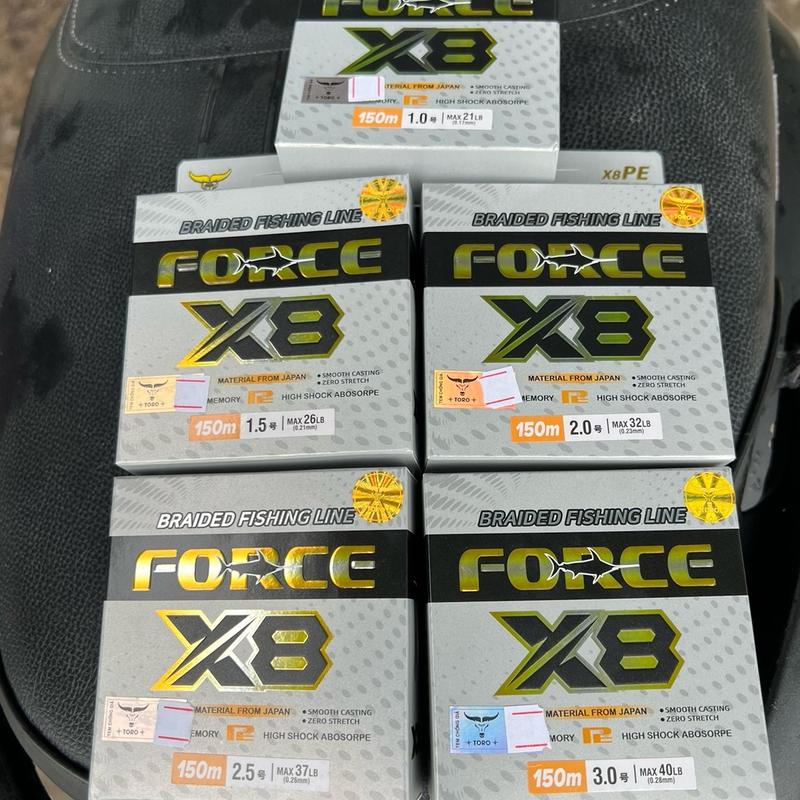 Dù PE câu cá Toro force X8 mẫu mới chuyên câu cá lóc , cá chẽm ( giá có thể thay dổi khi hết khuyến mãi )
